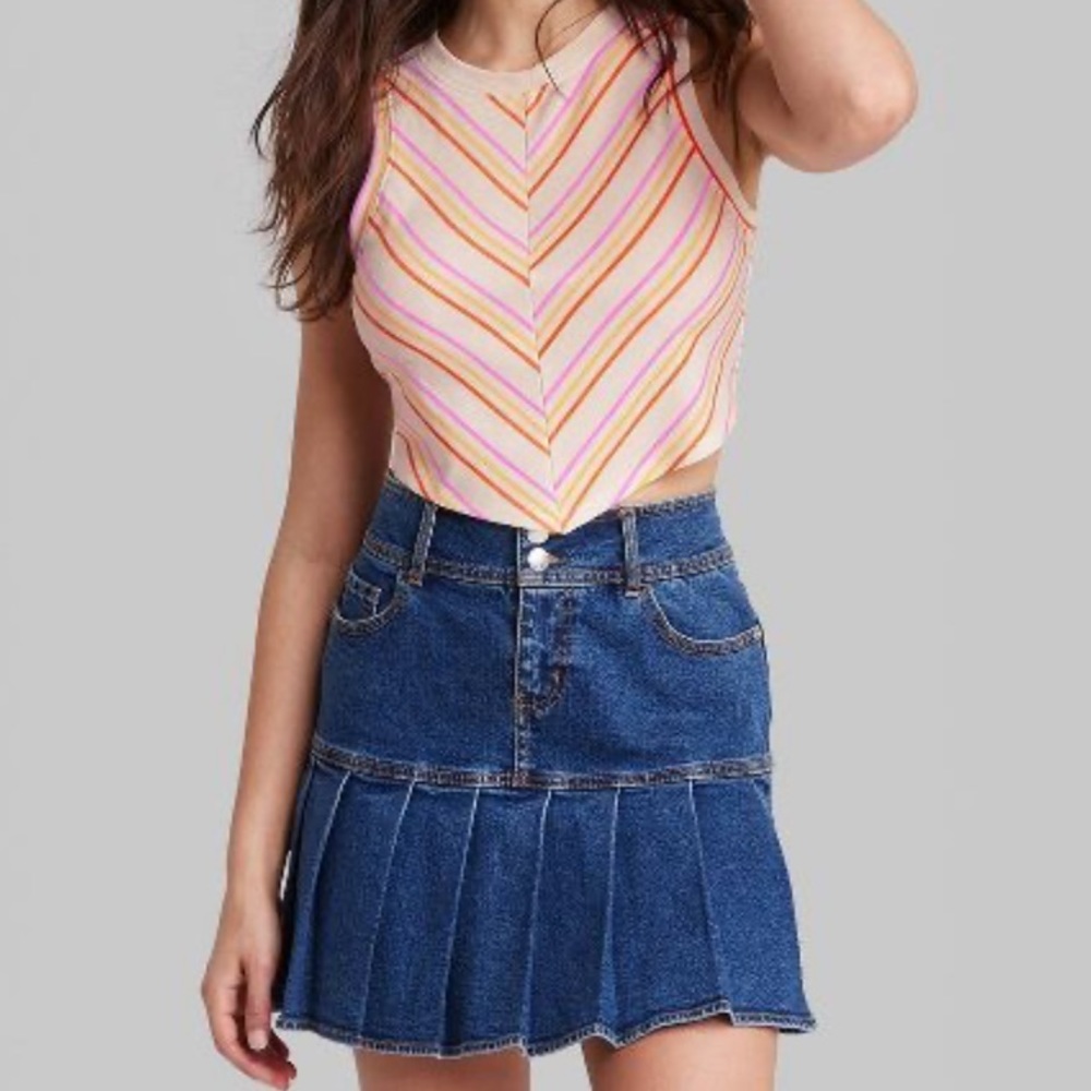 Open Back Tiny Tank Top